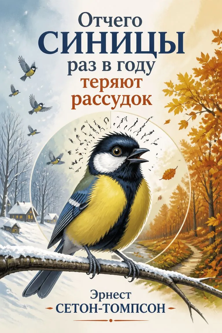 Отчего синицы раз в году теряют рассудок — обложка книги