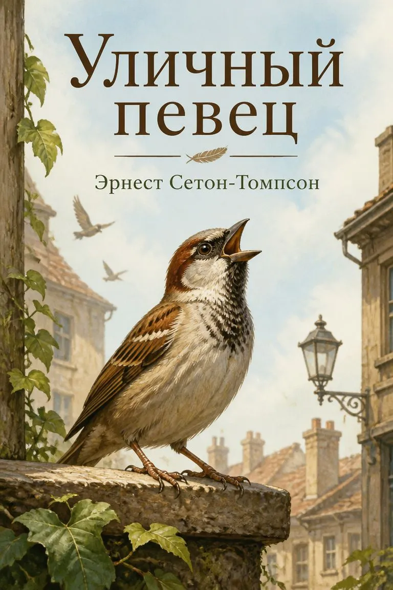 Уличный певец — обложка книги