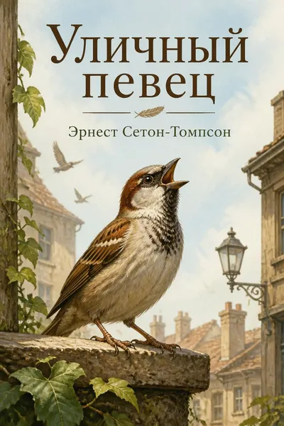Уличный певец — обложка книги