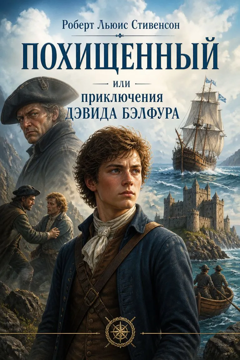 Похищенный или приключения Дэвида Бэлфура — обложка книги
