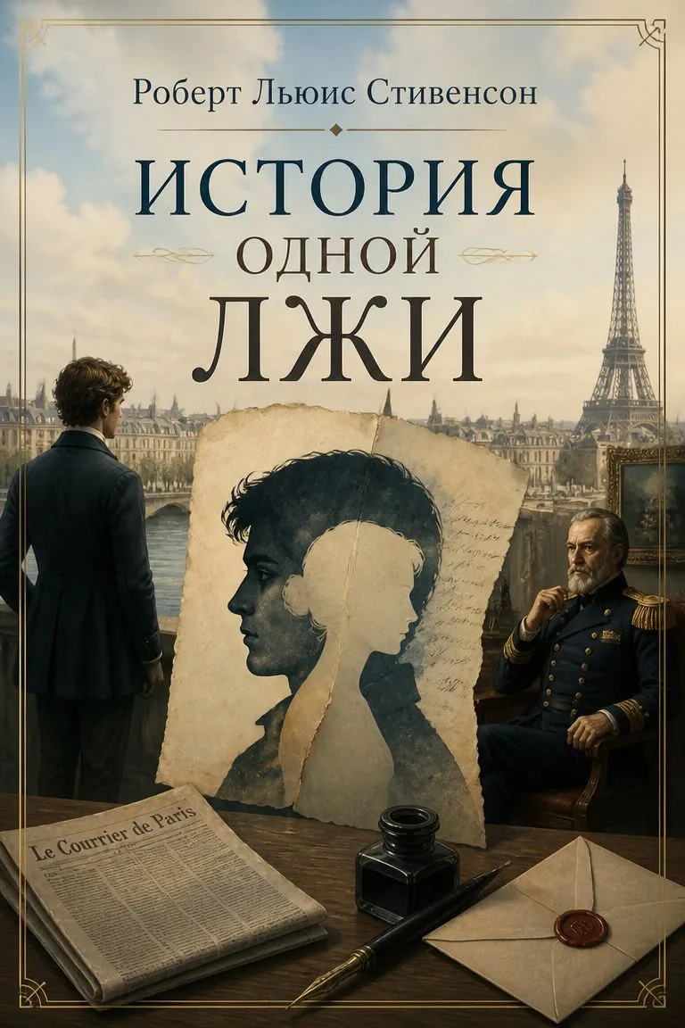 История одной лжи — обложка книги