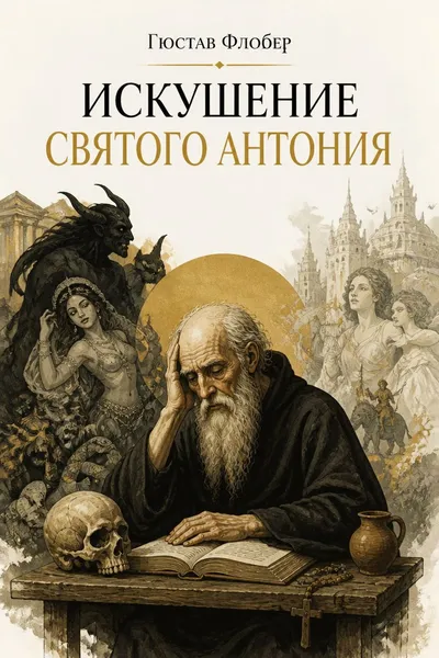 Искушение святого Антония — обложка книги