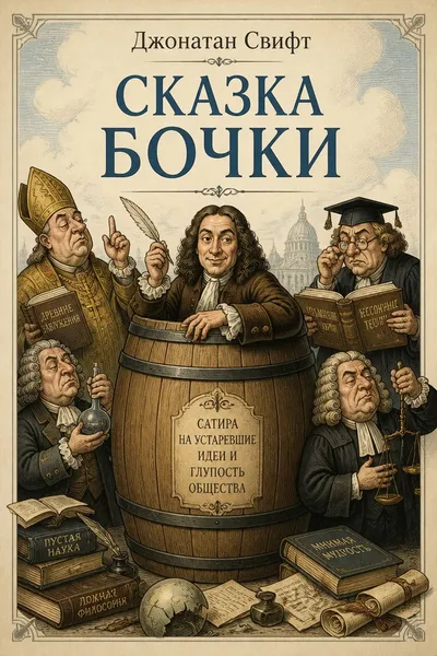 Сказка бочки — обложка книги