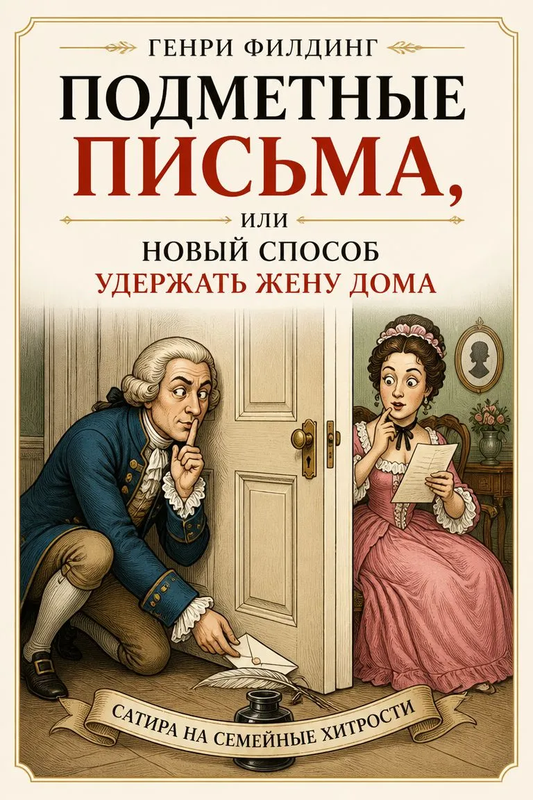 Подметные письма, или Новый способ удержать жену дома — обложка книги