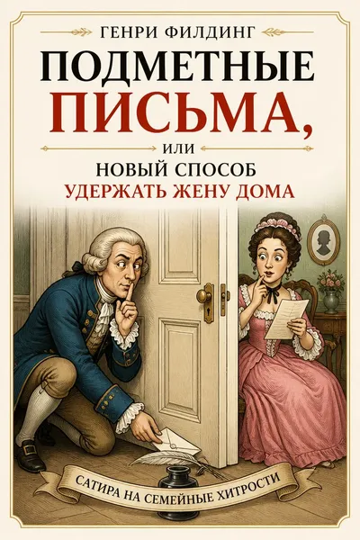 Подметные письма, или Новый способ удержать жену дома — обложка книги