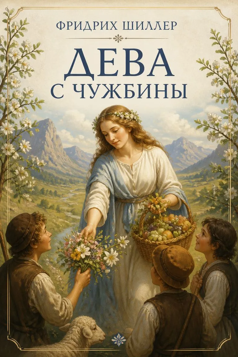 Дева с чужбины — обложка книги