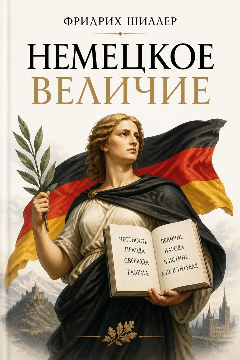 Немецкое величие — обложка книги