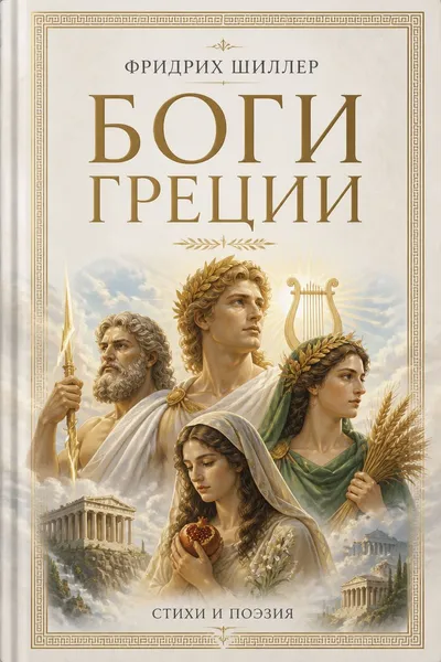 Боги Греции — обложка книги