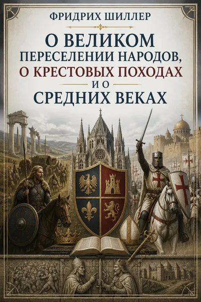 О великом переселении народов, о крестовых походах и о средних веках — обложка книги