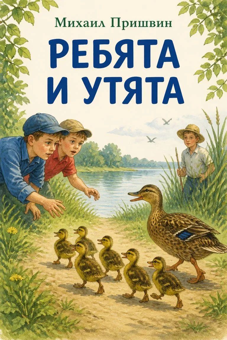 Ребята и утята — обложка книги