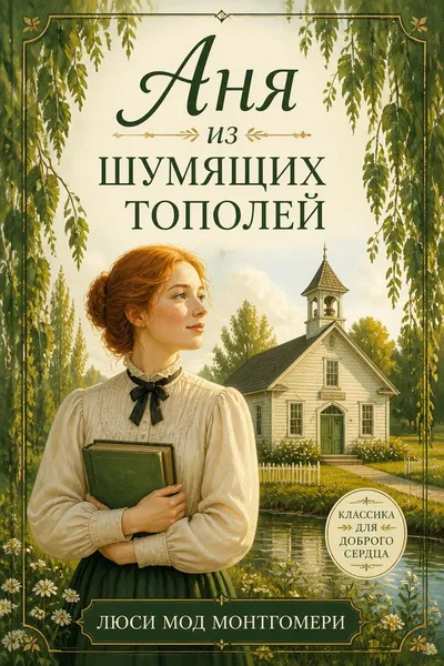 Аня из Шумящих Тополей — обложка книги