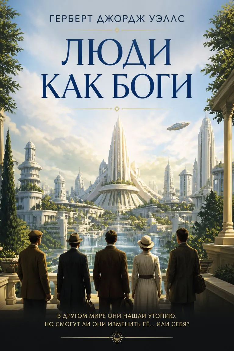 Люди как боги — обложка книги