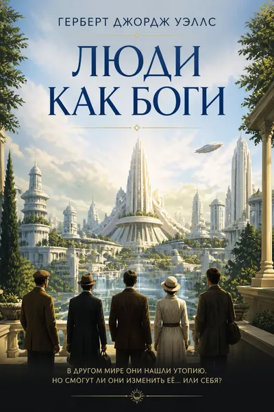 Люди как боги — обложка книги