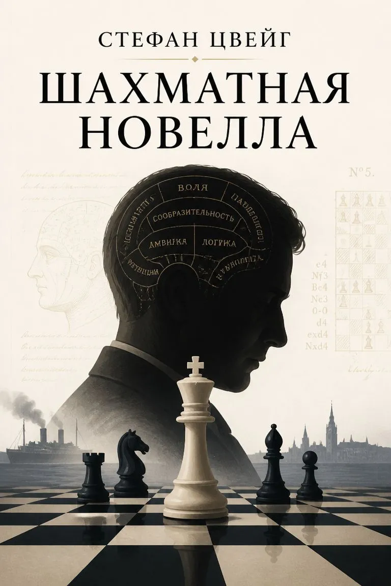 Шахматная новелла — обложка книги