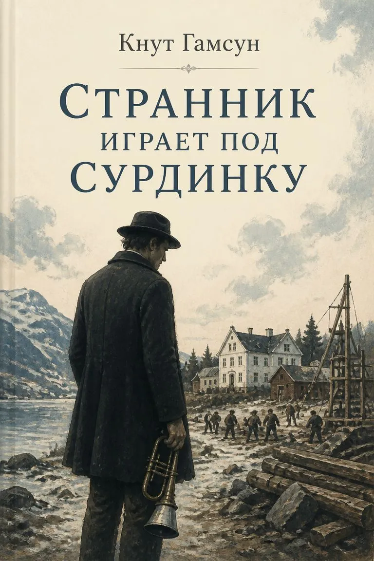 Странник играет под сурдинку — обложка книги