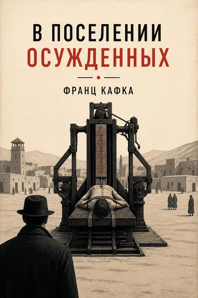 В поселении осужденных — обложка книги