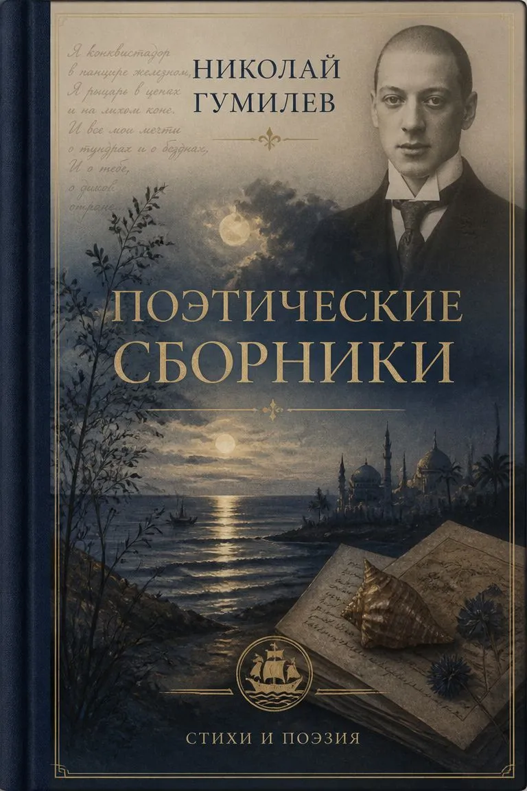 Поэтические сборники — обложка книги