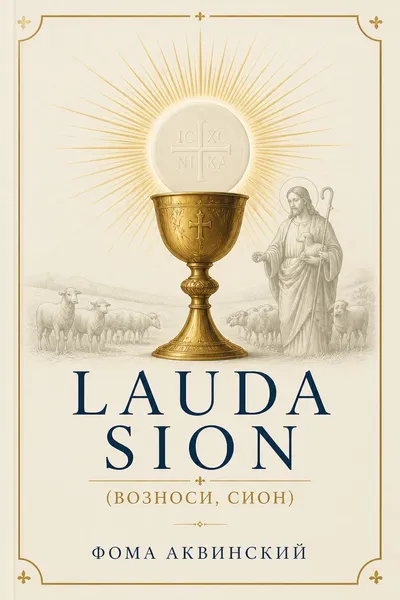 Lauda sion (,Возноси, Сион) — обложка книги
