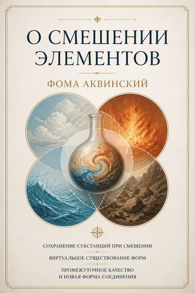 О смешении элементов — обложка книги