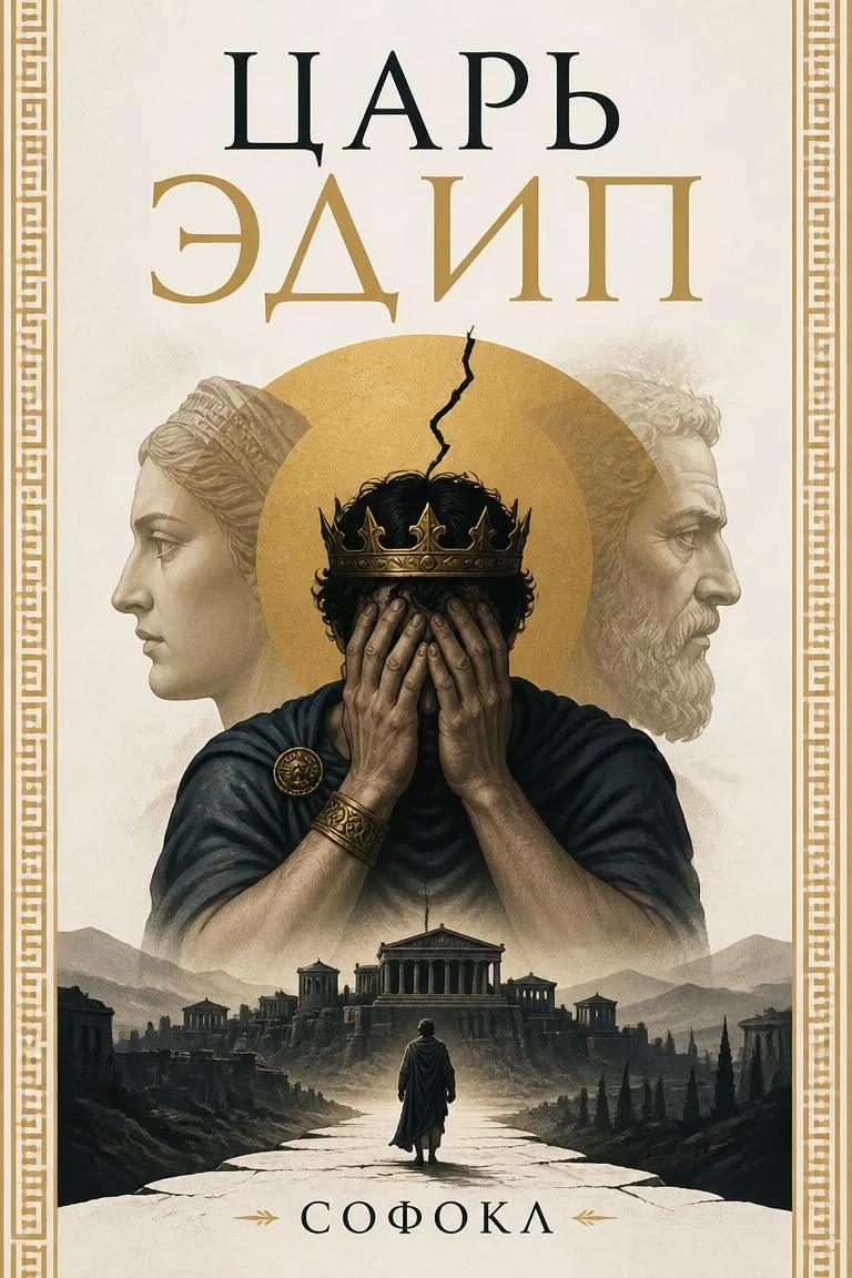 Царь Эдип — обложка книги