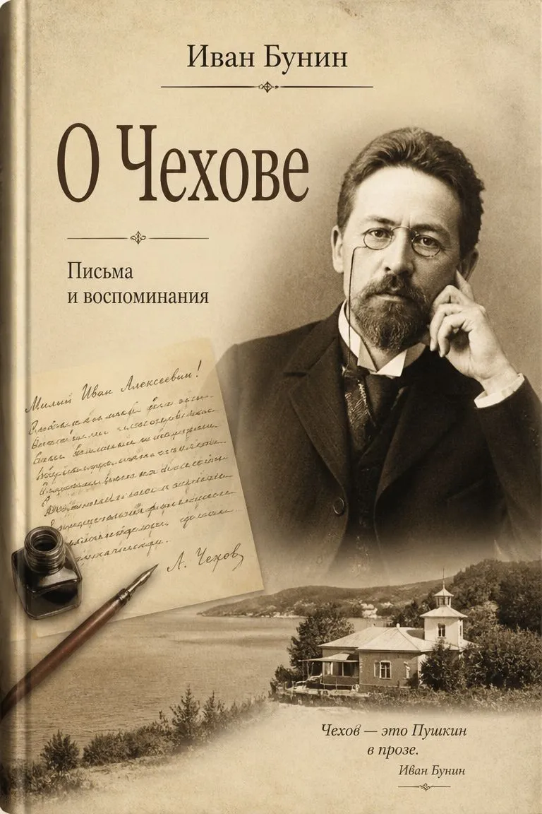 О Чехове — обложка книги
