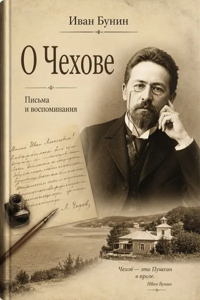 О Чехове — обложка книги