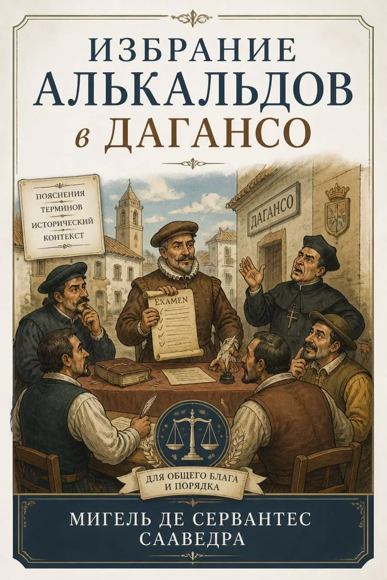Избрание алькальдов в Дагансо — обложка книги