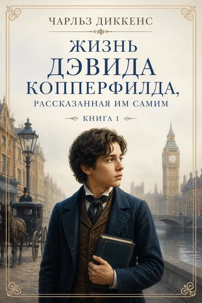 Жизнь Дэвида Копперфилда, рассказанная им самим. Книга 1 — обложка книги