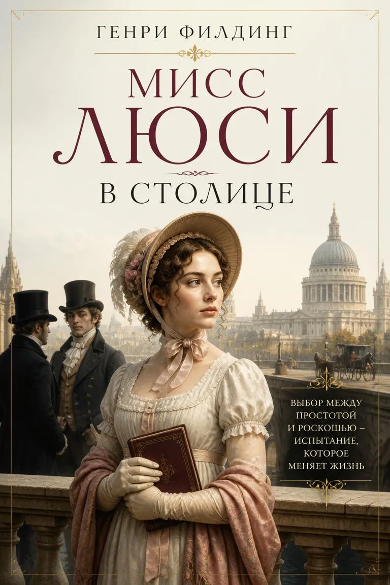 Мисс Люси в столице — обложка книги