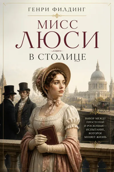 Мисс Люси в столице — обложка книги