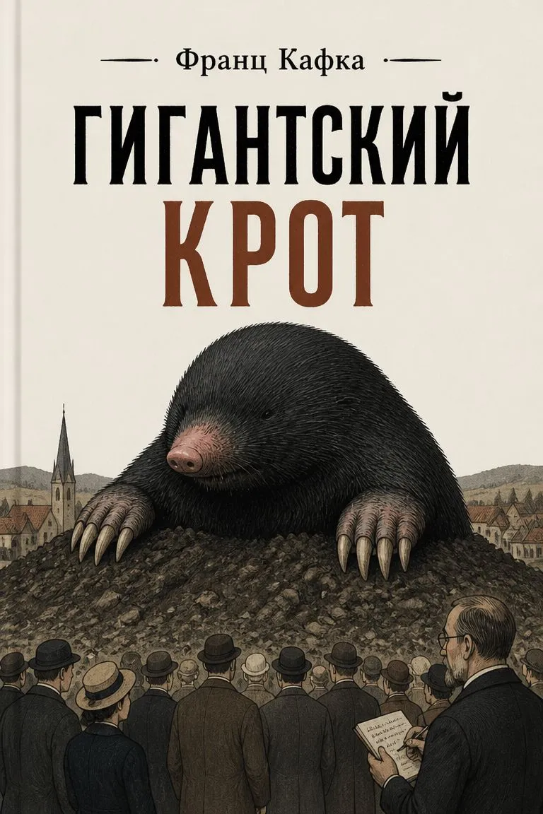 Гигантский крот — обложка книги
