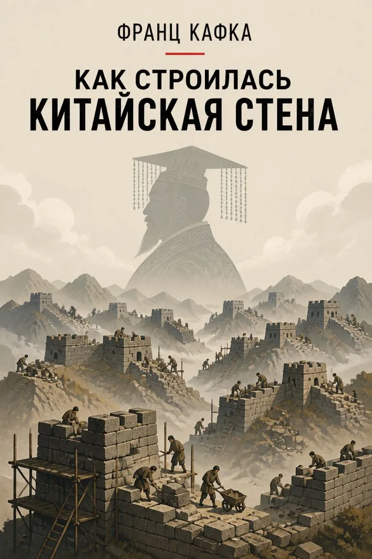 Как строилась китайская стена — обложка книги