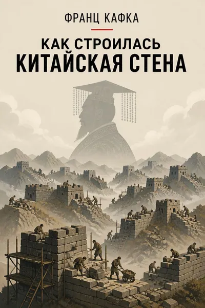 Как строилась китайская стена — обложка книги