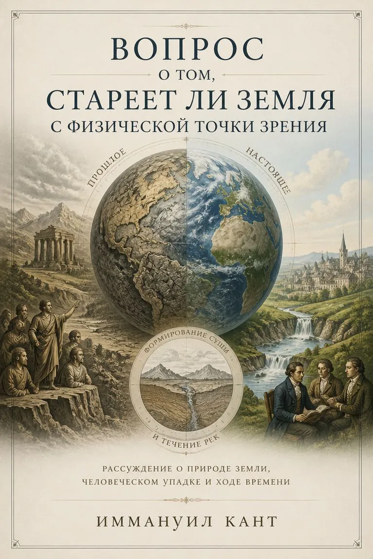 Вопрос о том, стареет ли Земля с физической точки зрения  — обложка книги