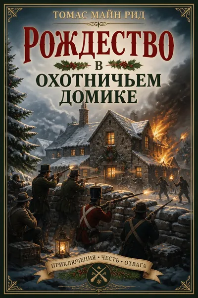 Рождество в охотничьем домике — обложка книги