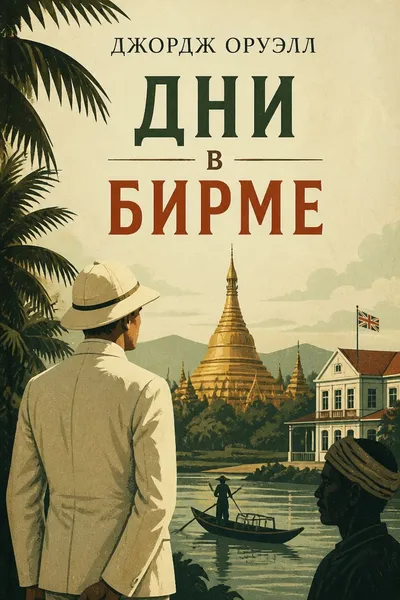Дни в Бирме — обложка книги