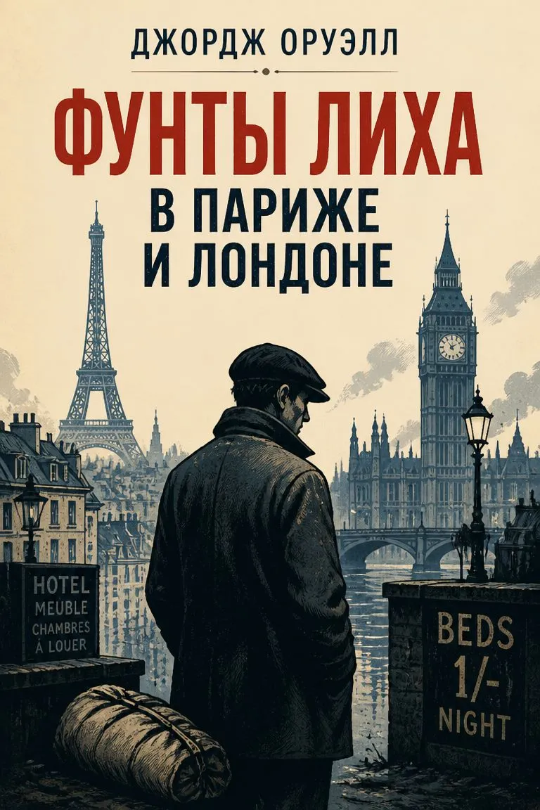 Фунты лиха в Париже и Лондоне — обложка книги