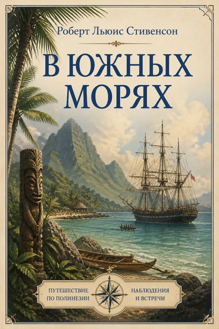 В южных морях — обложка книги