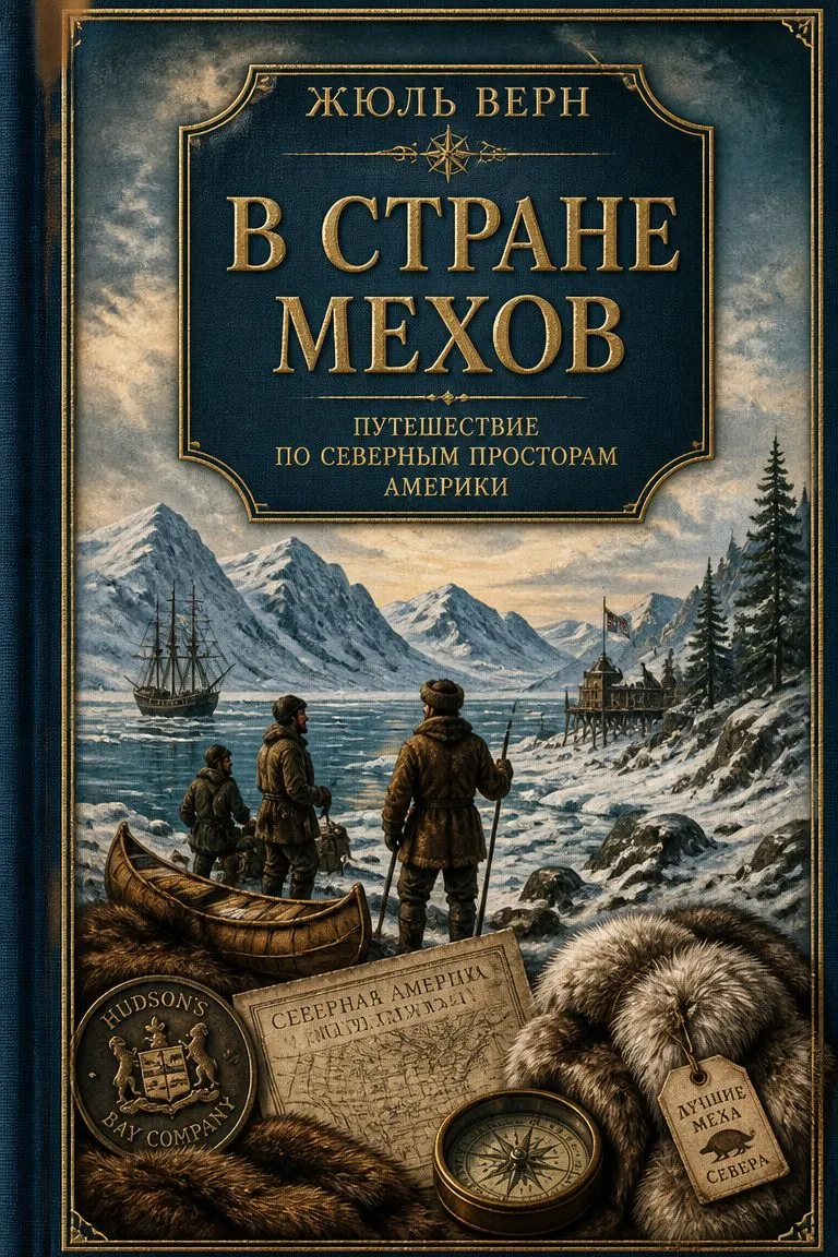 В стране мехов — обложка книги