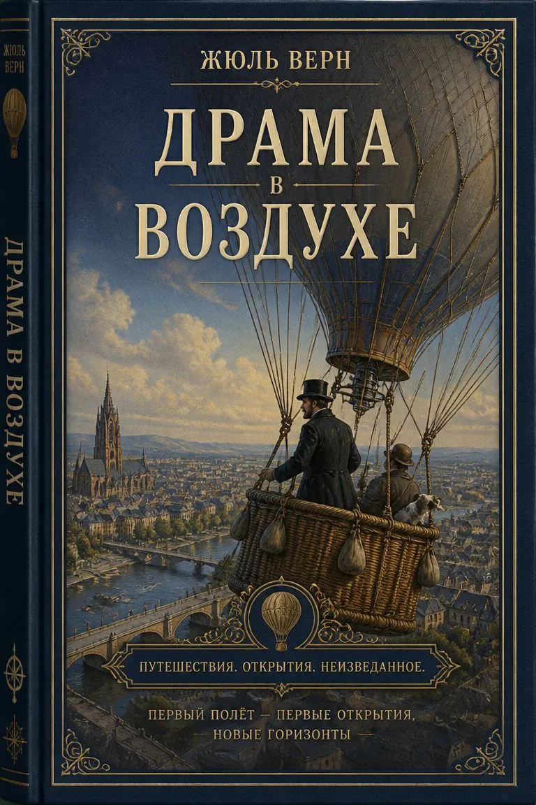 Драма в воздухе — обложка книги