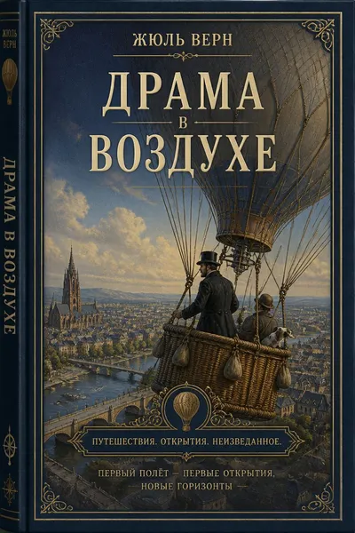 Драма в воздухе — обложка книги