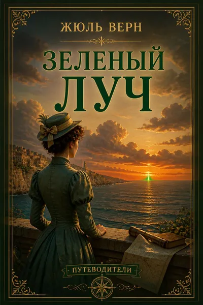Зеленый луч — обложка книги