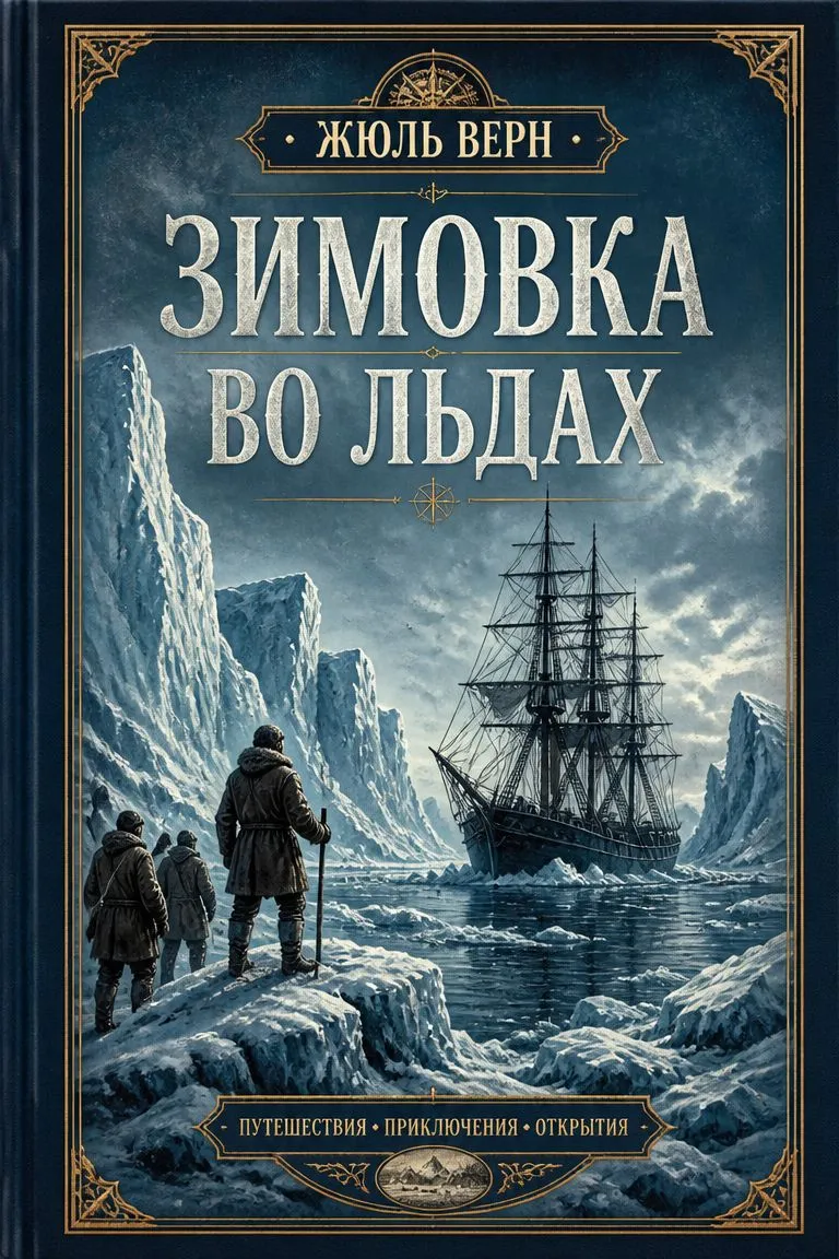 Зимовка во льдах — обложка книги