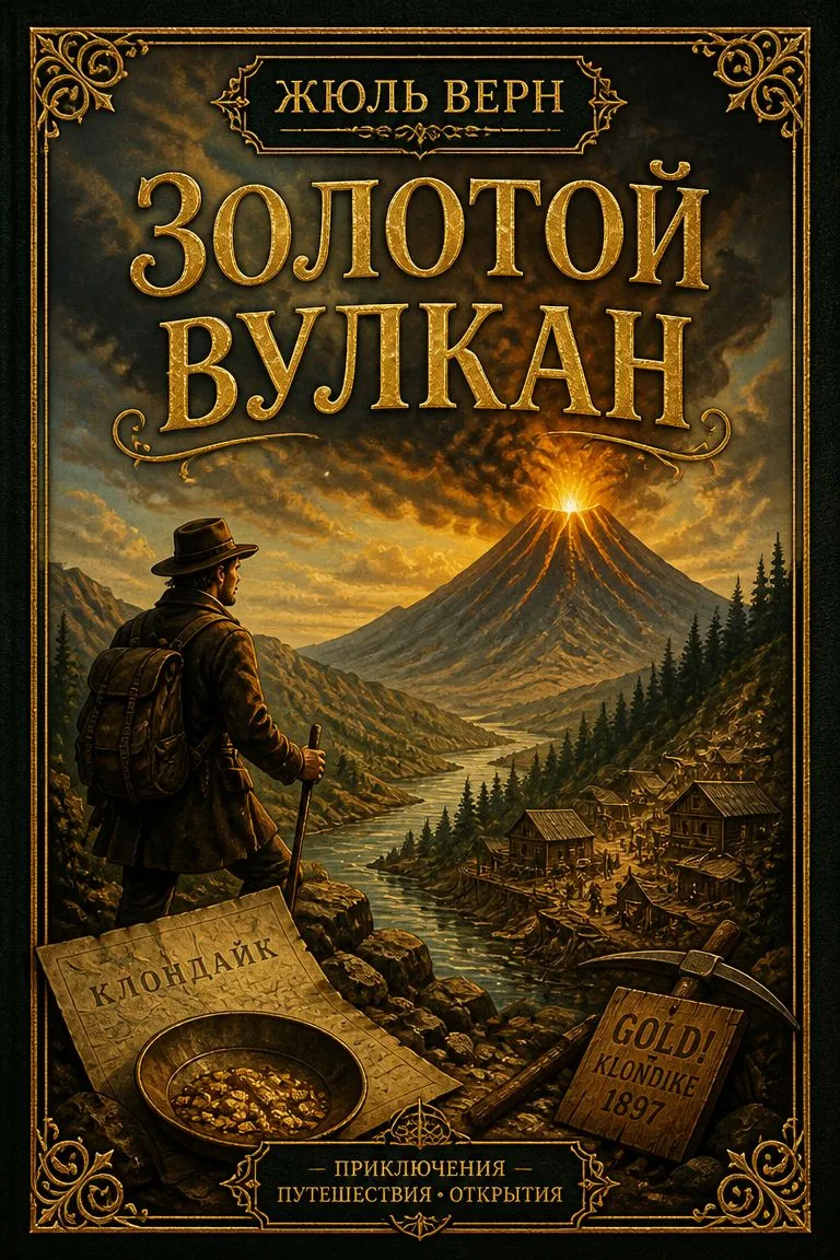 Золотой вулкан — обложка книги