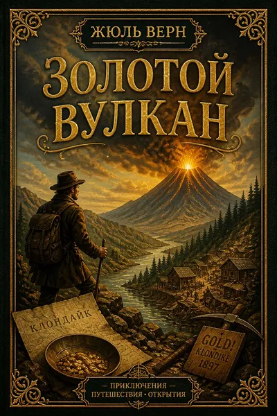 Золотой вулкан — обложка книги
