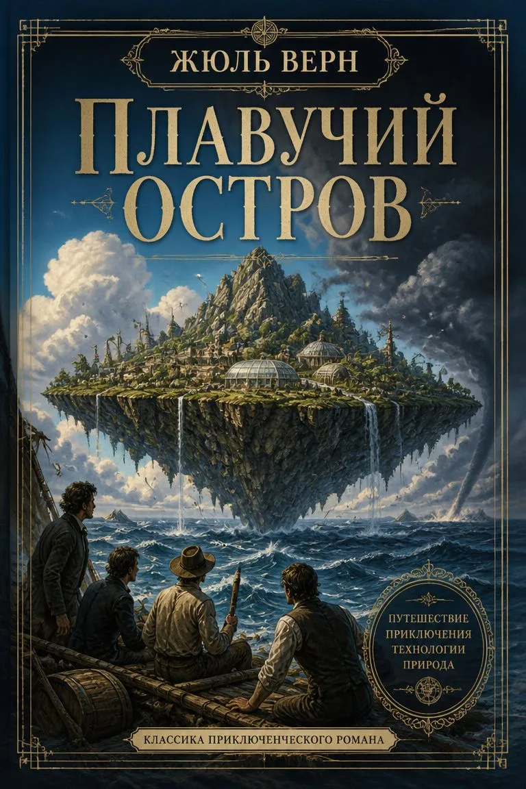 Плавучий остров — обложка книги