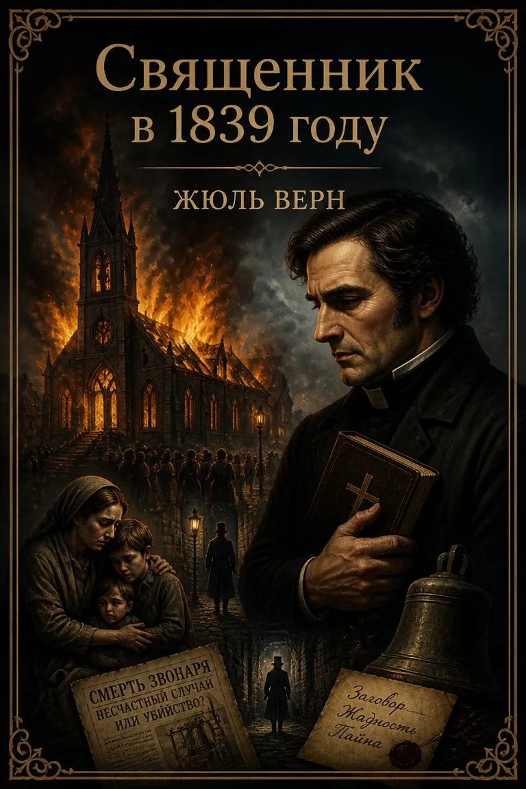 Священник в 1839 году — обложка книги