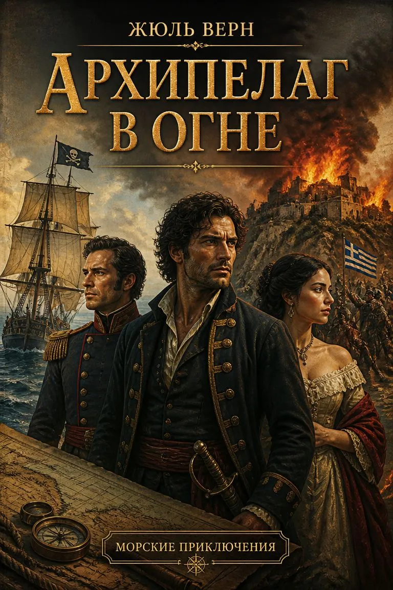 Архипелаг в огне — обложка книги