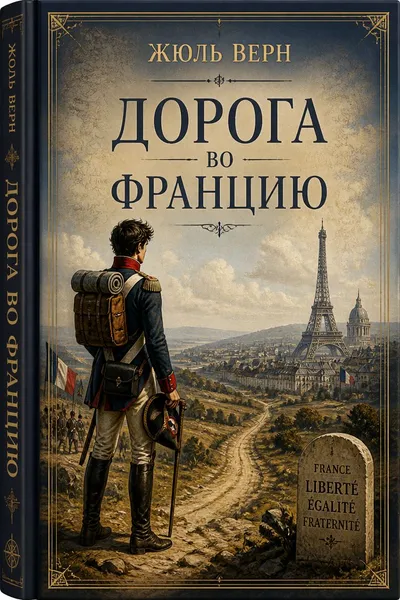 Дорога во Францию — обложка книги