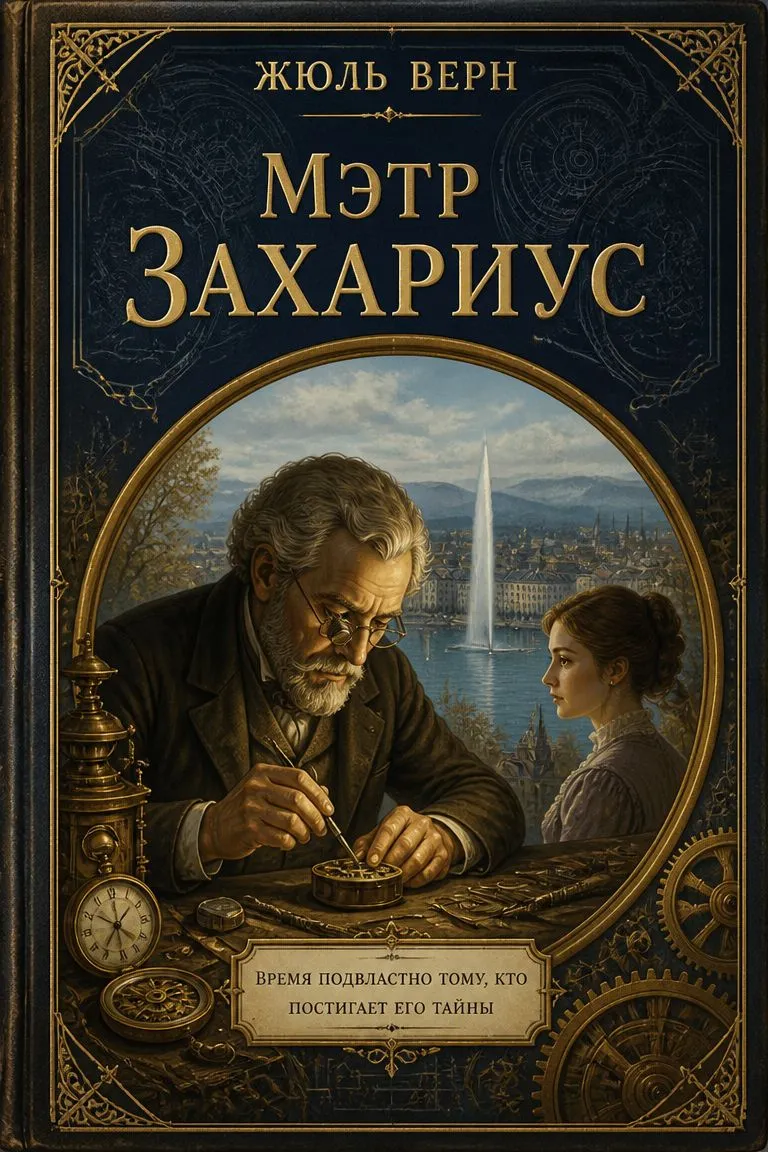 Мэтр Захариус — обложка книги